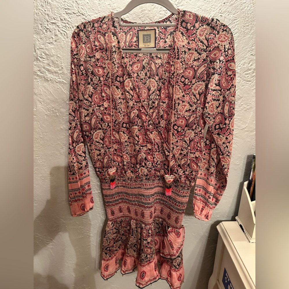 BELL Long Sleeve Mini Dress
